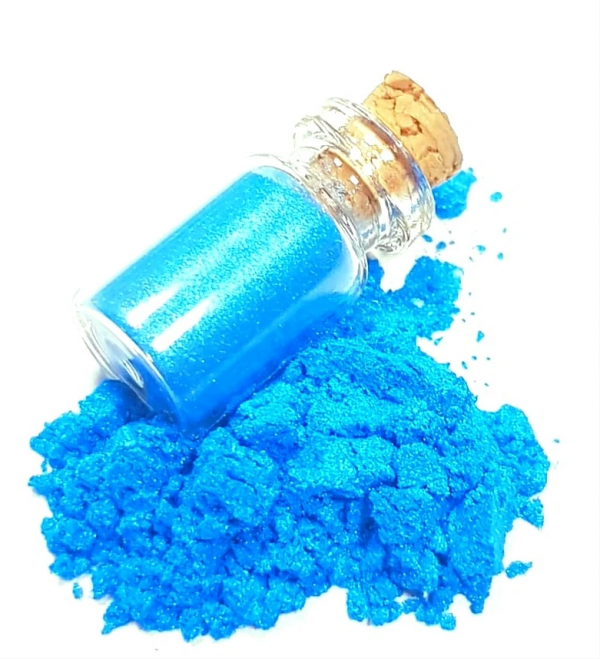 №7 Mineral pigment azure Bustan Budur, 2 ml